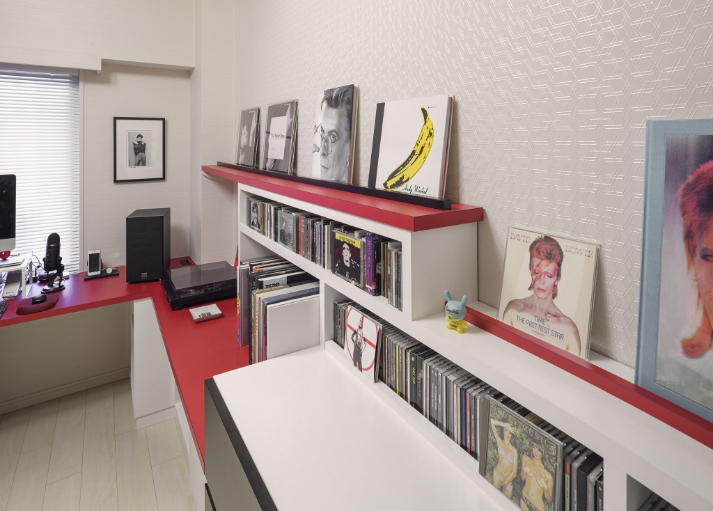 Studio del Solインテリアデザイン事例「Rockなホームオフィス」